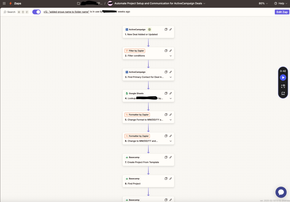 Nonprofit Project Setup Automation